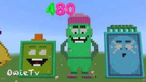 Counting by 60s Song Numberblocks Minecraft | Skip Counting by 60s | Math and Number Song for Kids