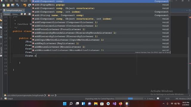 JFrame in Java | JFrame tutorial Java Netbeans | Java Swing tutorial