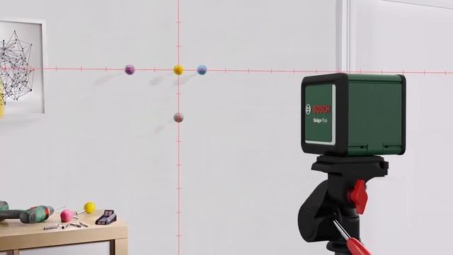 Обзор Лазерный нивелир Bosch Quigo Plus смотреть онлайн