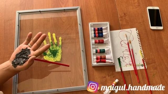 СЕМЕЙНАЯ КАРТИНА СВОИМИ РУКАМИ. ИДЕЙ ДЛЯ КАРТИН ИЗ ОТПЕЧАТКОВ ЛАДОШЕК. НЕОБЫЧНАЯ СЕМЕЙНАЯ КАРТИНА