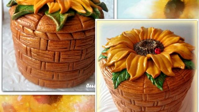 Соленое тесто Подсолнухи от Ольги RODI смотреть онлайн