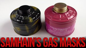 Редкие фильтры к противогазам (камуфлированный и розовый)