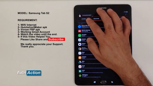 Easy Bypass Samsung Galaxy Tab S2 SM-T813 FRP Google Account Removal Without PC 2019 смотреть онлайн