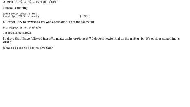DevOps & SysAdmins: Tomcat refusing connections on port 443 (2 Solutions!!) смотреть онлайн