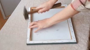 "Как натягивать холст на подрамник", "Технические советы", Е.Балтиня