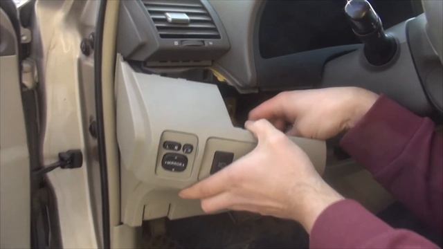 Отключение автоматического омывателя фар на Toyota Camry XV40