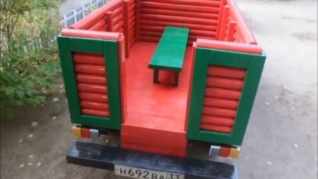 Его попросили сделать грузовик для садика! А он сделал ГАЗ 3307! смотреть онлайн