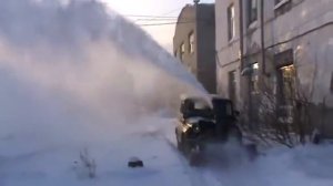 MIX Снегоочиститель роторный на автомобиль Нива, УАЗ