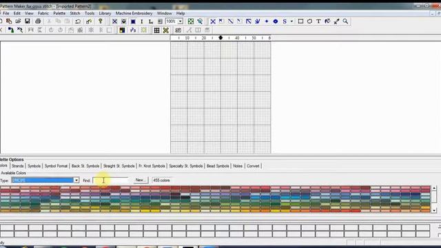 Как сделать схему вышивки крестом самостоятельно в Pattern Maker. Урок 1. Начало работы.