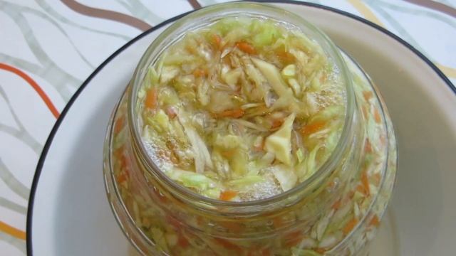 Быстрая засолка капусты  Без уксуса!