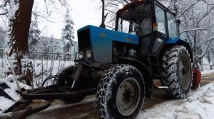 Город Ликино-Дулёво в снегу ❄