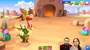 БолтушкА и ПРоХоДиМеЦ Отправились на Пастбище за Супер ДРАКОНОМ! #246 - игра Легенды Дракономании