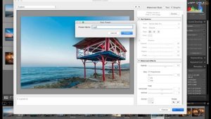 Уроки Lightroom №1. Как добавить логотип на фотографию.