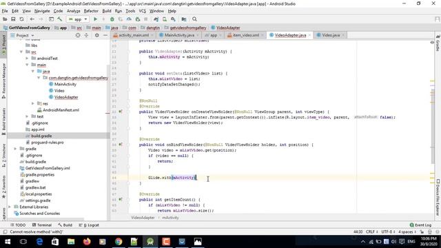 Get all Videos from Gallery in Android - [Android Tutorial - #04] смотреть онлайн