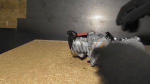 Обзор компактного Китайского 2т двигателя 49.9 см3, для мопеда, самоката,  своими руками!