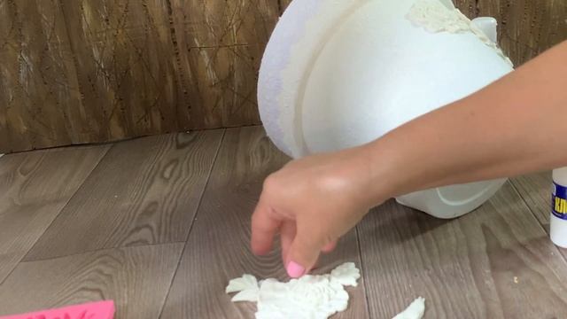 Декор цветочного горшка . ( не выбрасывайте треснутые горшки)Decoración de maceta . смотреть онлайн