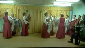 во поле берёзка стояла. песня-танец.AVI