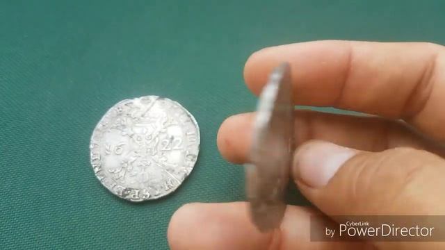 Монета Патагон Крестовик Кости Ефимок Талер Филипп 4 1622 года Испанские Нидерланды смотреть онлайн