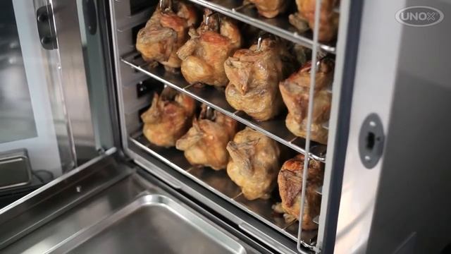 Unox ChefTop - готовим курицу смотреть онлайн