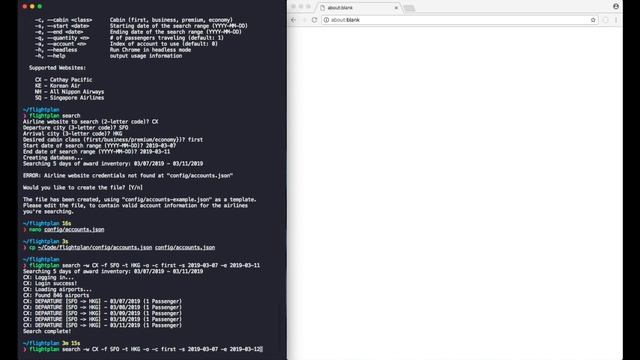 Screencast: Install and use Flightplan смотреть онлайн