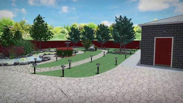 Загородний участок. Пример видеообзора