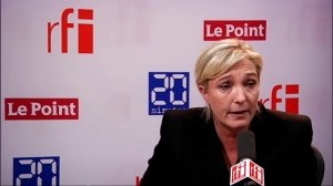 Marine Le Pen / RFI : "Si l'UMP implose, c'est à elle de tro