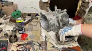 Ремонт бензогенератора. Часть 3. Разбор двигателя GX200. Заклинил бензогенератор. Сборка и запуск.