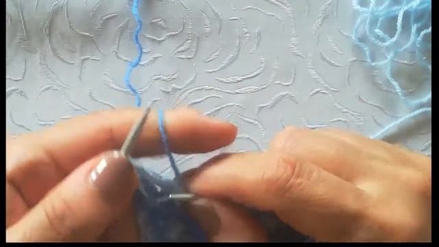 Как связать жаккард спицами,Подробная схема красивого жаккарда.