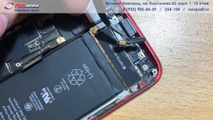Ремонт iPhone 8 (не работает микрофон)