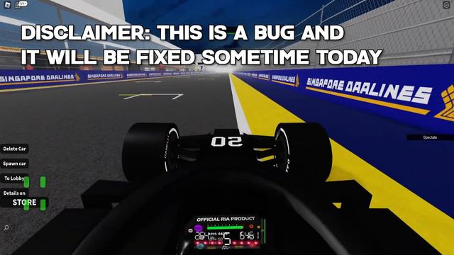 This Roblox F1 Game Has SINGAPORE! ( + Gamepass Review)