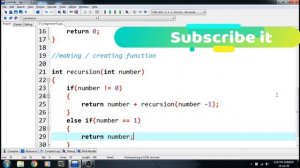 Calculate the sum of numbers from 1 to n using recursion | Assignment 5