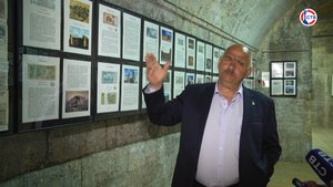 На Михайловской батарее открыли выставку «Крепости мира на банкнотах»