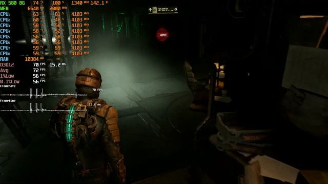 Dead Space Remake RX 580 8GB (All Settings Tested 1080p)