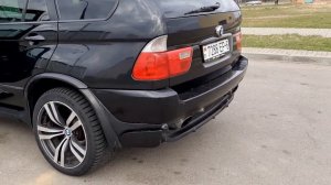 БМВ x5 e53. выхлоп#bmwe53#звукбмв
