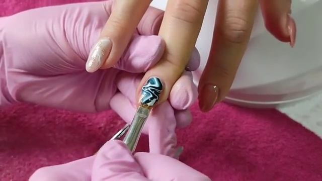 #дизайн #шеллак #рисунок #ногти #тренд2020 смотреть онлайн