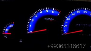 Opel Omega B тюнинг приборной панели.   Opel Omega B tuning of dashboard.