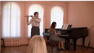 "Тарантелла" В. Гаврилин, переложение В. Кудри, флейта