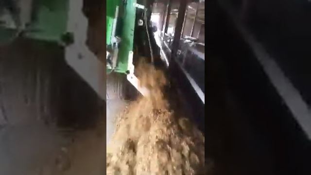 Раздача корма миксером-смесителем объёмом 35м3 смотреть онлайн