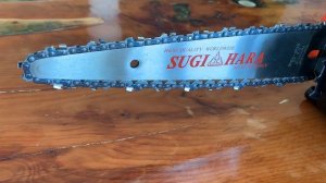 Echo CS-2511WES And Sugihara R7 Carving Bar