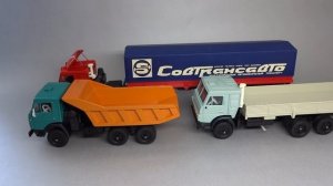 Грузовики КамАЗ (1:43) - коллекция масштабных моделей от Элекон | АРЕК