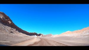 drive to the VALLE DE LA LUNA - CHILE [4K]