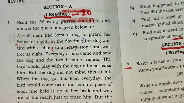 Unseen passage कैसे solve करें ,how to solve unseen passage , Passage in English for class 12th 10