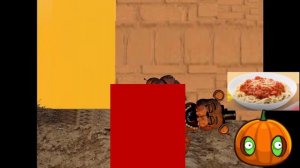 FNaF 2 and Angry Birds Seasons Withered Freddy vs Pumpkin Minion Pig