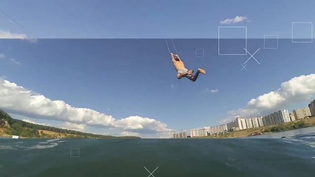 Водный трамплин FS314 в парке "Фристайл" | Прыжки на сноуборде в воду