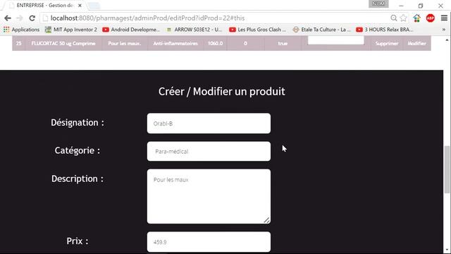 PHARMAGEST - Application Web (Java/JEE, Spring MVC, JSP, JPA, Hibernate, Mysql, Maven...) смотреть онлайн