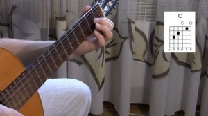 Разбор песни "Старый клен" на гитаре. Подробно как играть мелодию и аккорды одновременно