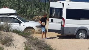 Вода холодная застряла машина