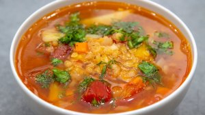 Вкусно и сытно! ЧЕЧЕВИЧНЫЙ СУП я открыла для себя совсем недавно, буду готовить еще много раз!