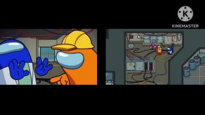 Among Us New Roles Trailer - Scene Comparison