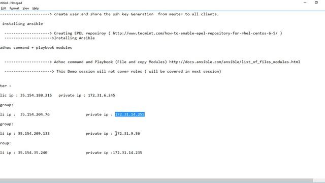 ansible installation in aws смотреть онлайн